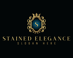 Elegant Royal Crest logo design