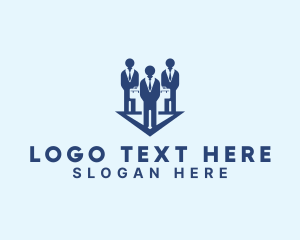 People Work Employee logo design