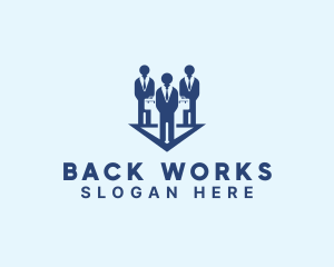 People Work Employee logo design