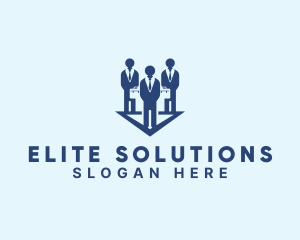 Executive - People Work Employee logo design