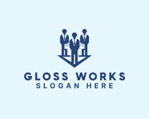 People Work Employee logo design