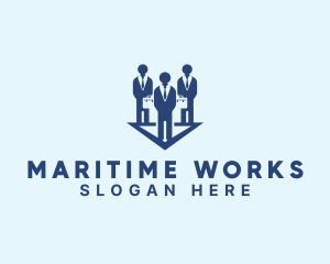 People Work Employee logo design