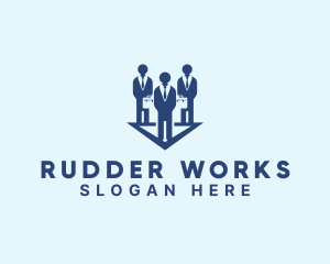 People Work Employee logo design