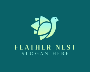 Bird - Nature Leaf Bird logo design