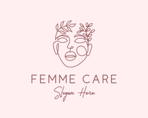 Natural Skin Care logo design