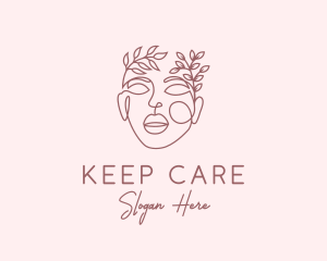 Natural Skin Care logo design