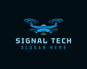 Signal - Aerial Drone Signal logo design