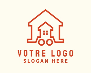 Mini House Van logo design