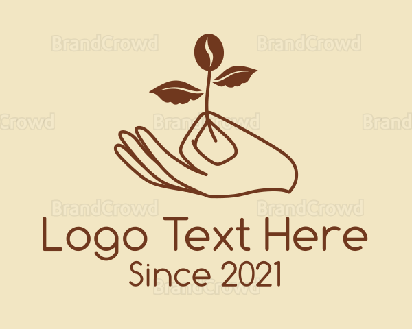 Coffee Farm Hand Logo
