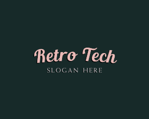 Retro Style Fashion logo design