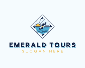 Compass Tour Exploration logo design