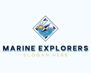 Compass Tour Exploration logo design