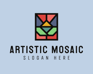Mosaic - Geometric Mosaic Window logo design