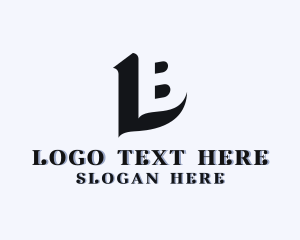 Boutique - Clothing Apparel Boutique Letter B logo design