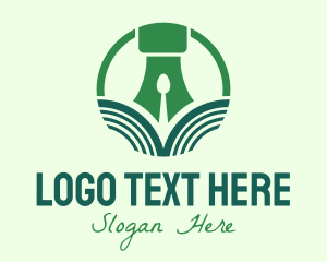Publisher - Agricultural Food Pen logo design