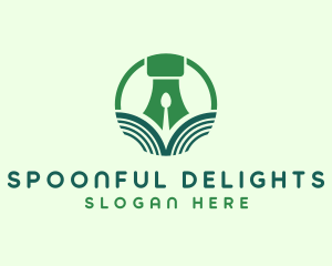 Agricultural Food Pen logo design