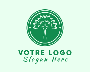 Wellness Forest Tree  Logo