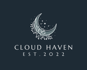 Heaven - Aesthetic Moon Garden logo design