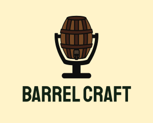 Barrel - Beer Barrel Distillery logo design