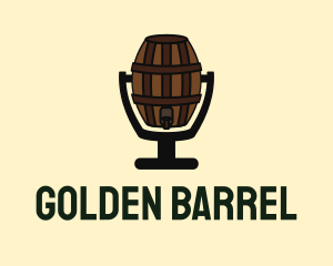 Beer Barrel Distillery  logo design