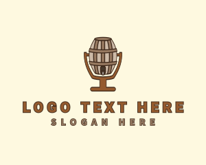 Pub - Beer Barrel Distillery logo design