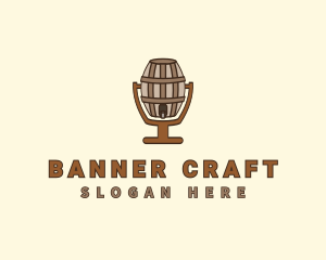 Beer Barrel Distillery  logo design