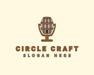 Beer Barrel Distillery  logo design