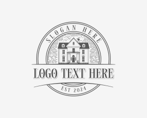 Vintage - Housing Accomodation Realtor logo design