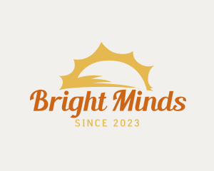 Bright Summer Sun logo design