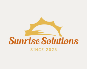 Day - Bright Summer Sun logo design