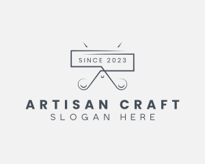 Craft - Stylist Shears Craft logo design