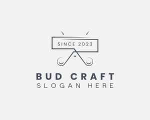 Stylist Shears Craft logo design