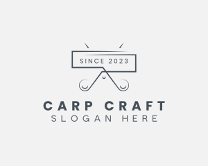 Stylist Shears Craft logo design