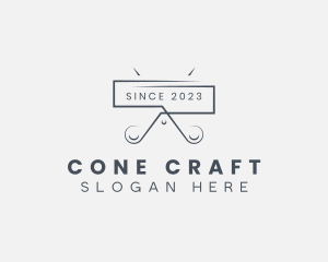 Stylist Shears Craft logo design