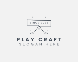 Stylist Shears Craft logo design