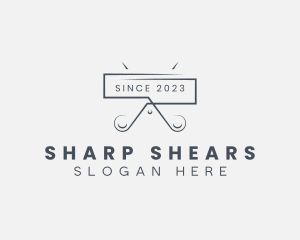 Stylist Shears Craft logo design