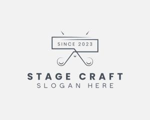 Stylist Shears Craft logo design