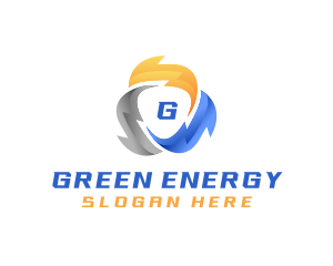 Electric Cycle Energy logo design