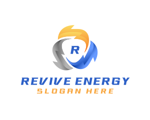 Electric Cycle Energy logo design