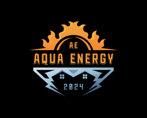 Thermal Energy HVAC  logo design