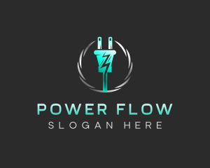 Electric Power Plug logo design