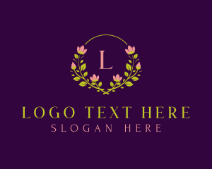 Flower Garden Florist Logo