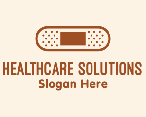 Physician - Red Monoline Bandage logo design