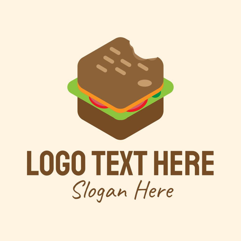 Isometric Food Sandwich Logo | BrandCrowd Logo Maker