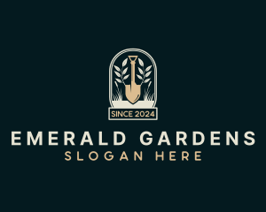 Shovel Lawn Landscaping logo design