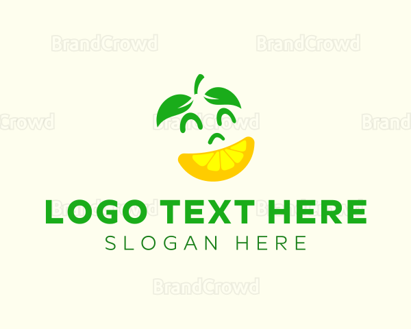 Happy Lemon Slice Logo