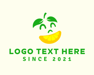 Happy Lemon Slice Logo