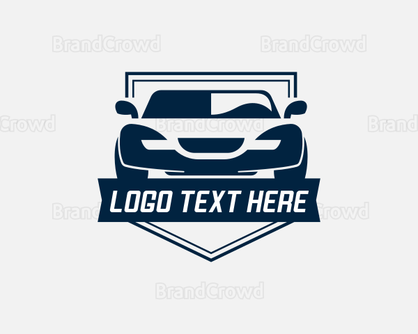 Sports Car Automobile Racing Logo