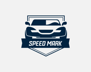 Sports Car Automobile Racing logo design