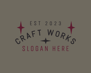 Crafting - Craft Business Company logo design